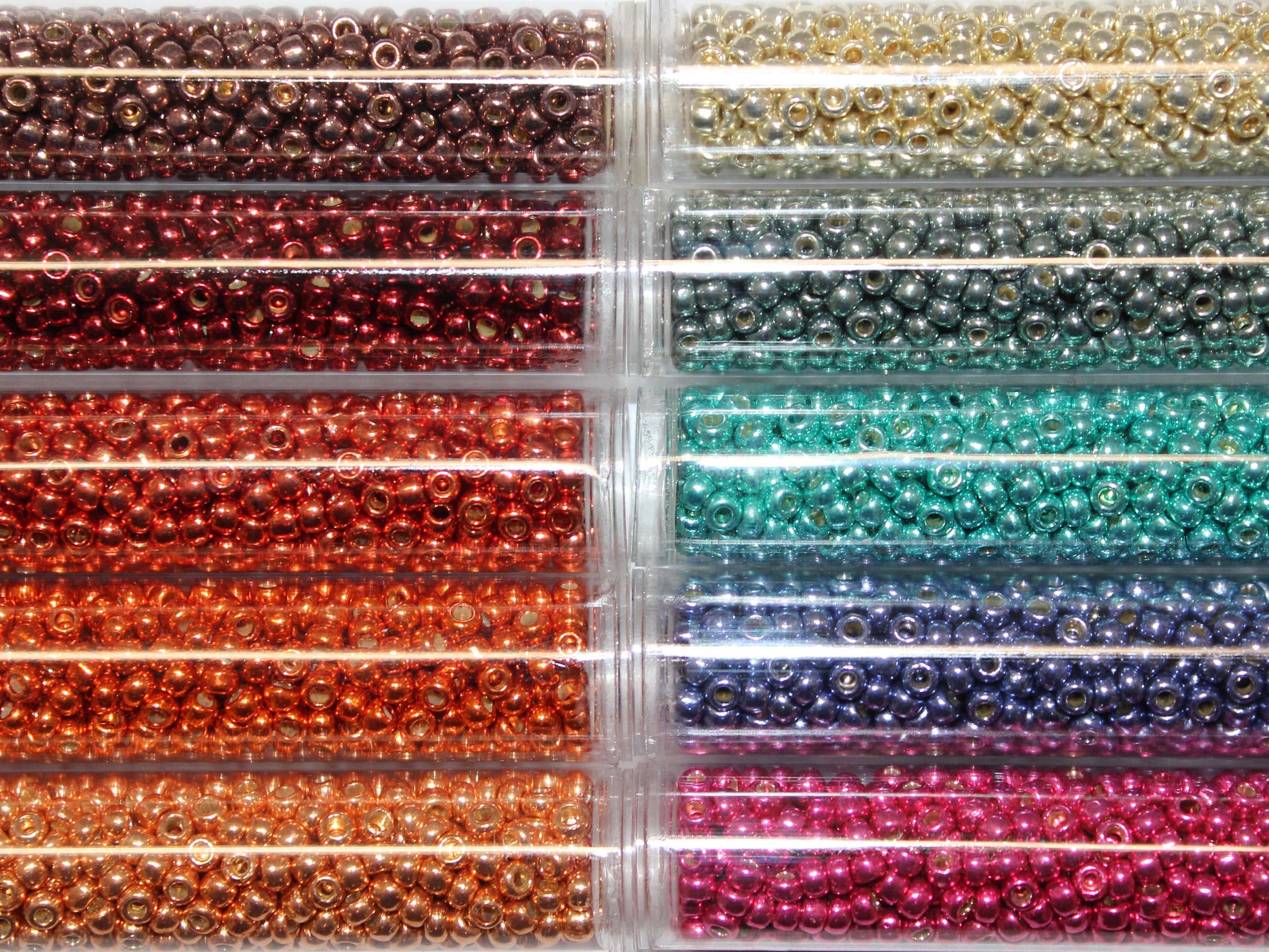 2/3/4mm Matte Color Glass Seed Beads Shape Jewelry Making