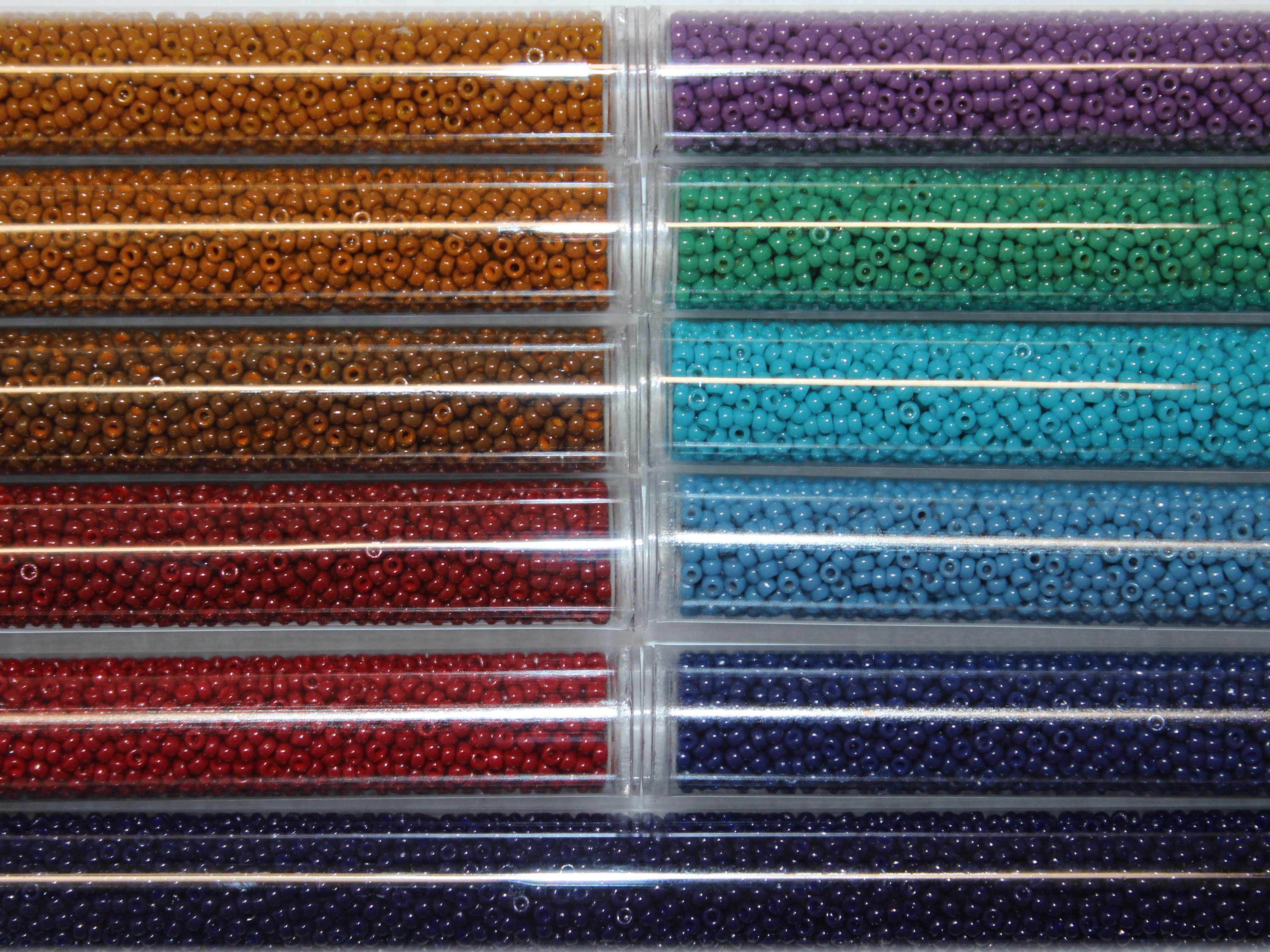 Miyuki Seed Beads Starter Set, 28 Colours 140 Gr 11/0 Round Seed