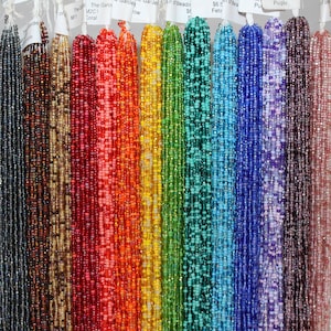 11/0 Czech Seed Beads, 16 Hanks of 16 Unique Color Mixes, 20% Off