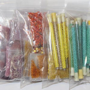 GRAB BAG! - Antique Seed Beads From The 1920-1970&#39;s, 9 Color Options, 100 Grams, 20% off