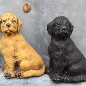 Handcrafted Peruvian Labrador Dog Figurines, One Piece Per Order