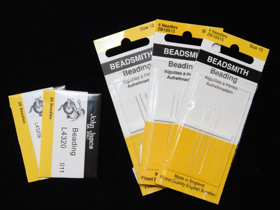 John James English Beading Needles Size 13 43049 Bulk Pack Needles