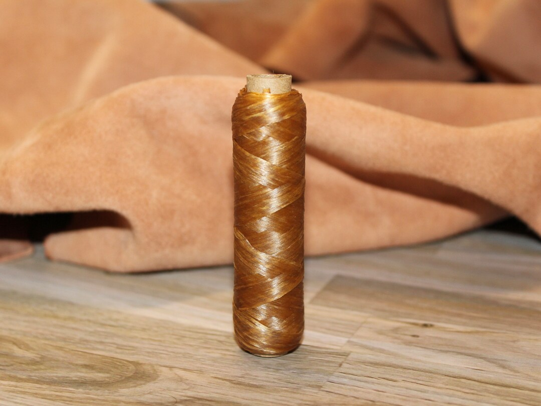 20 Yards Artificial Sinew in Color Natural Waxed Beading Thread - Etsy