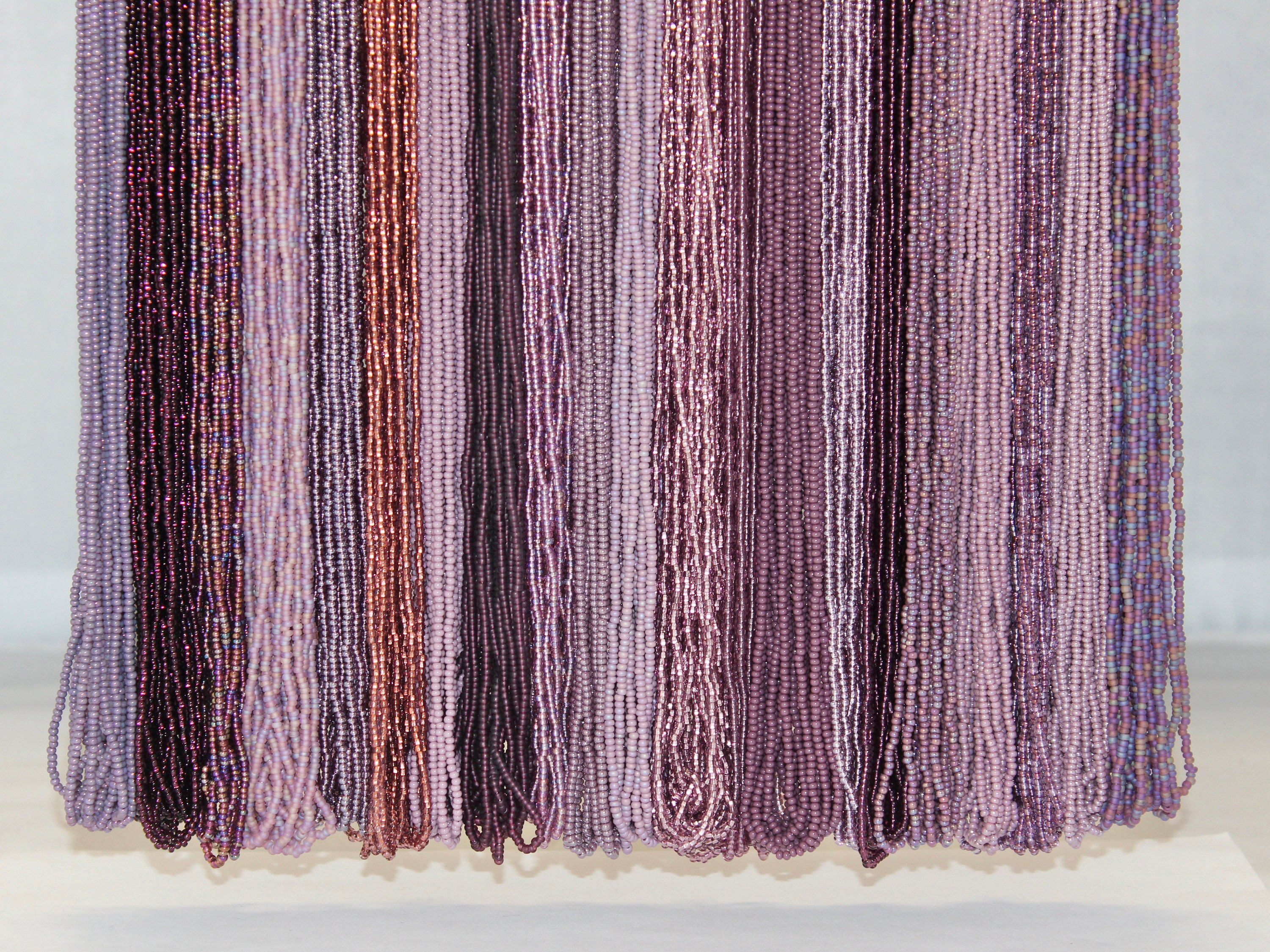 RUBYCA - 10 Perline Pendenti In Cristallo Ceco Pave' Viola Con Foro Grande (11mm) Per Bracciali E Collane Fai Da Te