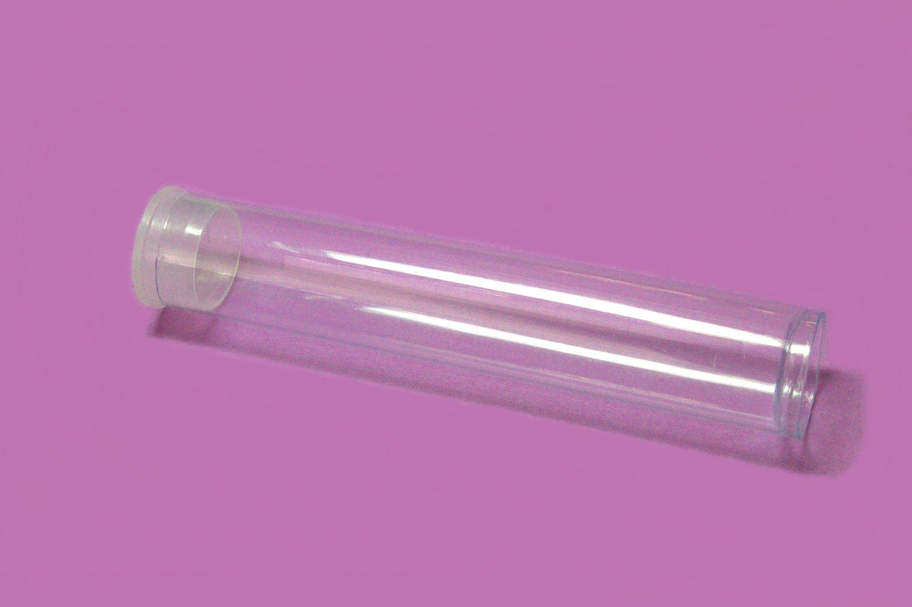 Clear Plastic Tubes With Tops 3 Sizes Available Sold by the Etsy Canada