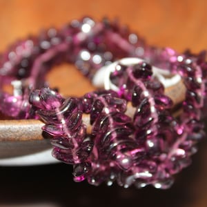 10x4mm Czech Glass Angel Wing Beads in Amethyst, Sold By The 50pc Strand, Buy 5, get 1 FREE!