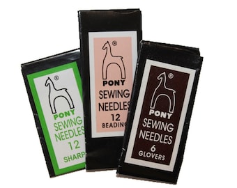 Pony Beading Needles, Sold By The 25 Pack