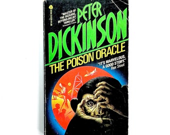 The Poison Oracle by Peter Dickinson / A Classic Mystery Thriller SciFi Paperback Book Vintage