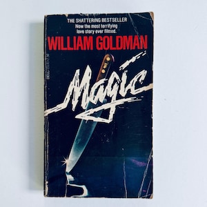 MAGIC di William Goldman / romanzo tascabile vintage horror