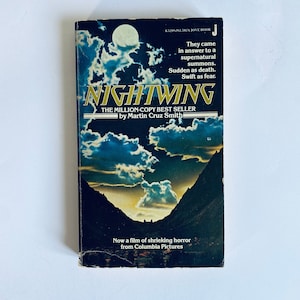 Nightwing de Martin Cruz Smith / Libros de bolsillo de terror sobrenatural de vampiros del infierno