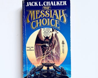 Le choix du Messie / livre de poche vintage science-fiction science-fiction sombre horreur livres de poche de l'enfer tor