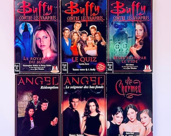 Fleuve Noir Novélisation Série Télé 90's Buffy Angel Charmed M6 / Vintage Livre de poche 90's