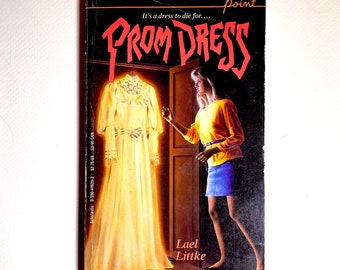 Prom Dress by Lael Littke / Rare YA Fiction Teen horror paperback book 90's vintage