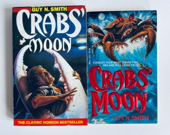 Crabs Moon by Guy N. Smith / Sheridan or Dell edition / Rare paperbacks from Hell horror book collectible