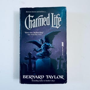 CHARMED LIFE di Bernard Taylor / tascabile vintage BMI / tascabili horror dall&#39;inferno, libro horror degli anni &#39;80
