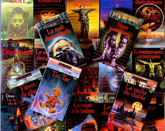 COLECCIÓN TERROR Pocket / Pocket Books Horror Horror Vintage / 80's 90's books en inglés