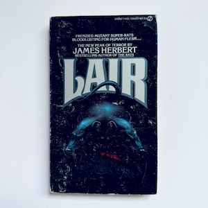 LAIR by James Herbert / Vintage Taschenbuchausgabe Signet Books