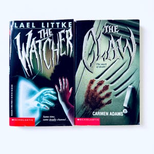 Point Horror Thriller / The Watcher / The Claw / Scholastic Vintage YA young adult horror anni &#39;90 tascabili
