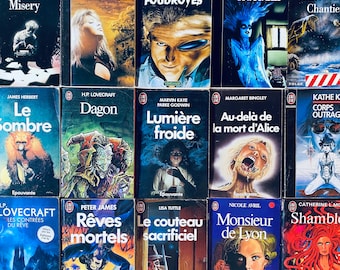 Divers Collection J'ai Lu / épouvante horreur fantastique sf / livres de poche vintage