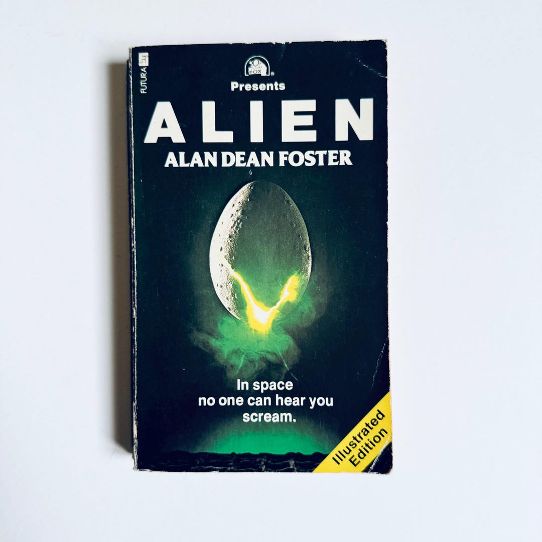 ALIEN by Alan Dean Foster / Alien Movie Scifi Novelization Vintage Rare ...