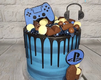Ps4 Cake Topper Etsy