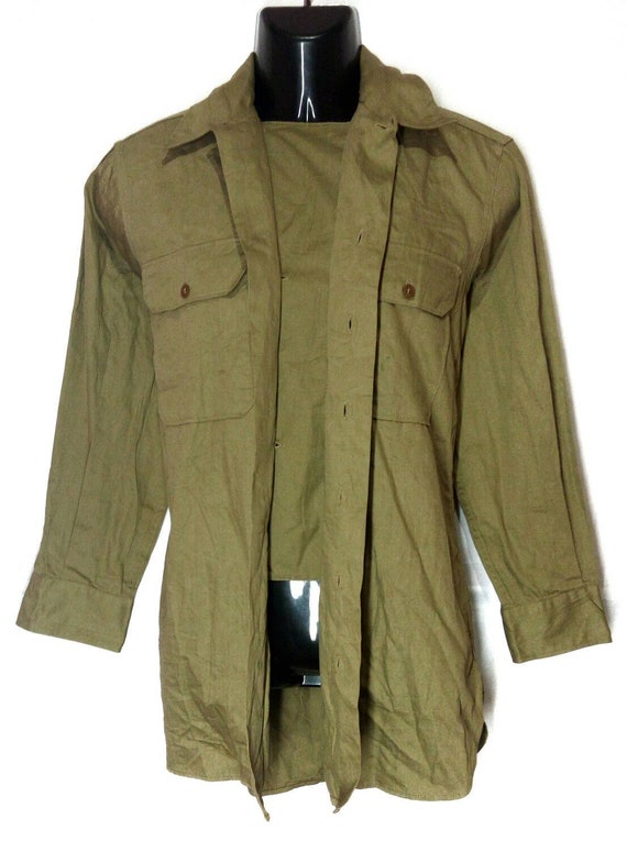Vintage Rare!!! WWII khaki tan US military officer