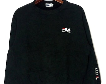 Fila Biella Italia embroidered logo sweatshirt