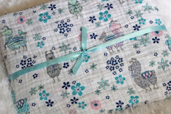 etsy muslin swaddle