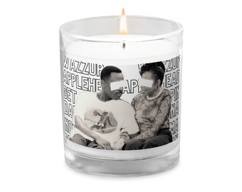 Martin & Gina Glass jar candle