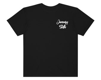 January Unisex Garment-Dyed T-shirt