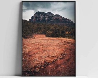 landscape photography wall art, Sedona Arizona digital download decor