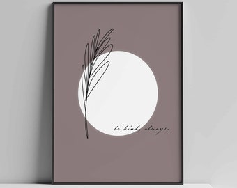Sei Kind, Immer digitaler Download Wandbild