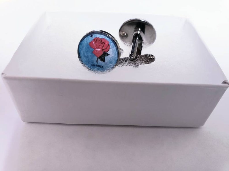 1 Pair of Loteria Cufflinks