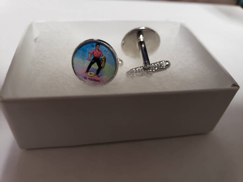 1 Pair of Loteria Cufflinks