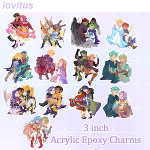 Fire Emblem Various Ship Charms [ FE ]