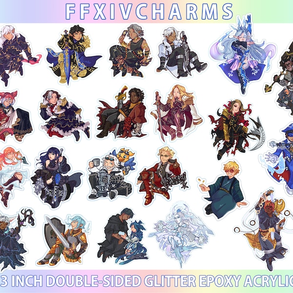ff XIV Character Charms [ FFXIV ] [PreOrder]