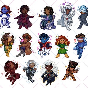 PREORDER Mutants Charms [ X ]