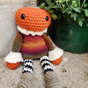 Crochet Jackie O&#39;Lantern