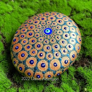 Hand Painted Meditation Rock