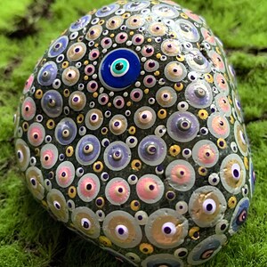 Hand Painted Meditation Rock