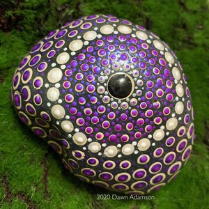 Hand Painted Meditation Rock