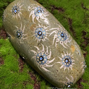 Hand Painted Meditation Rock
