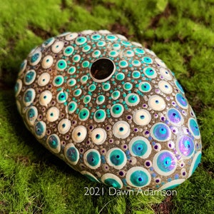 Hand Painted Meditation Rock