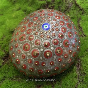 Hand Painted Meditation Rock