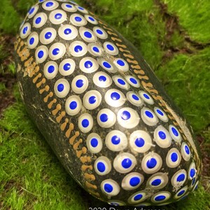 Hand Painted Meditation Rock