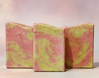 6 oz Magnolia Cold Process Soap Bar