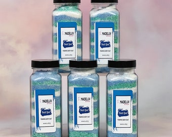 Beach Linen Bubbling Bath Salts- Epsom Salt Soak