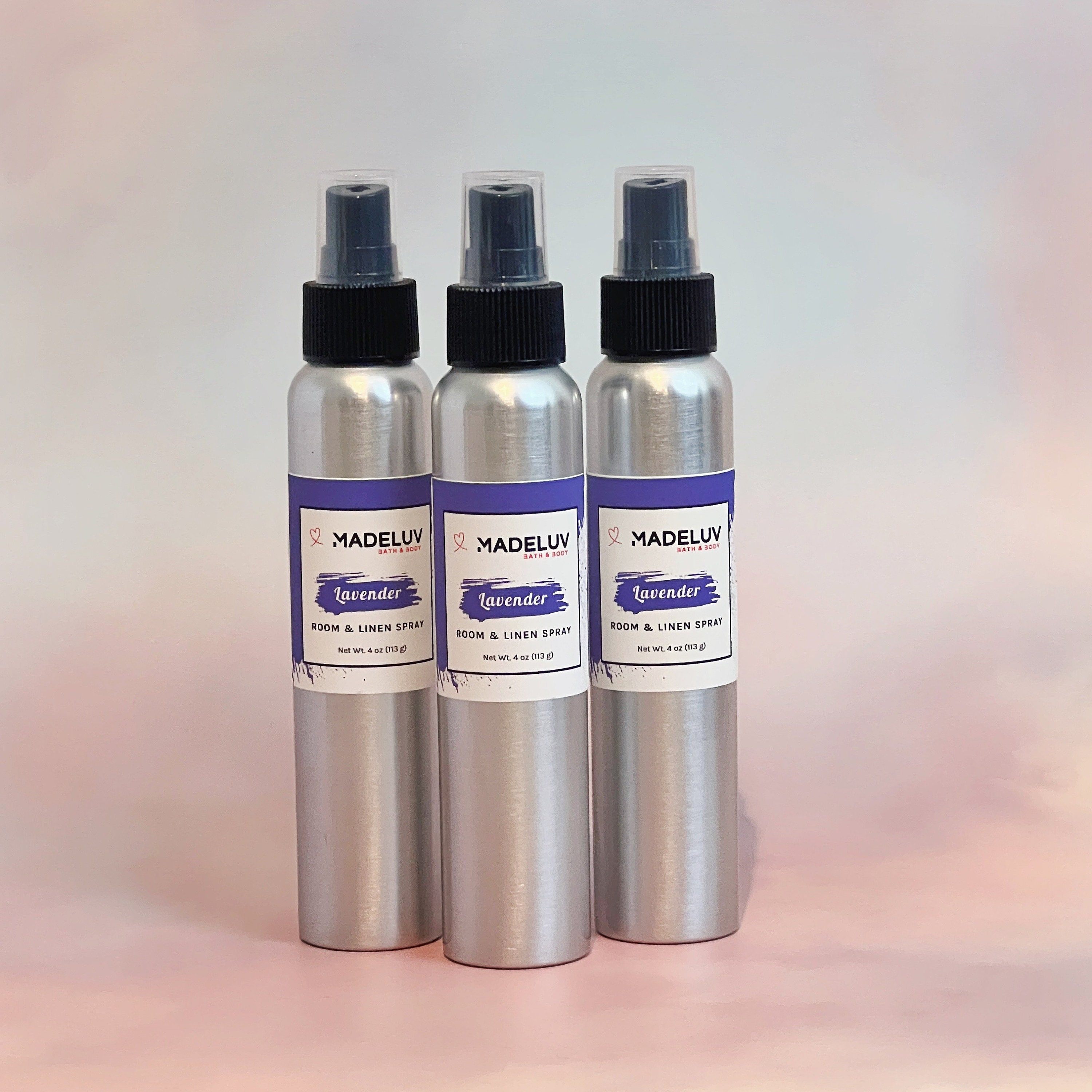 4 Oz Lavender Room & Linen Spray Homemade Room Spray Air Etsy