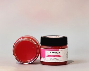 1 oz Strawberry Sorbet Lip Salve