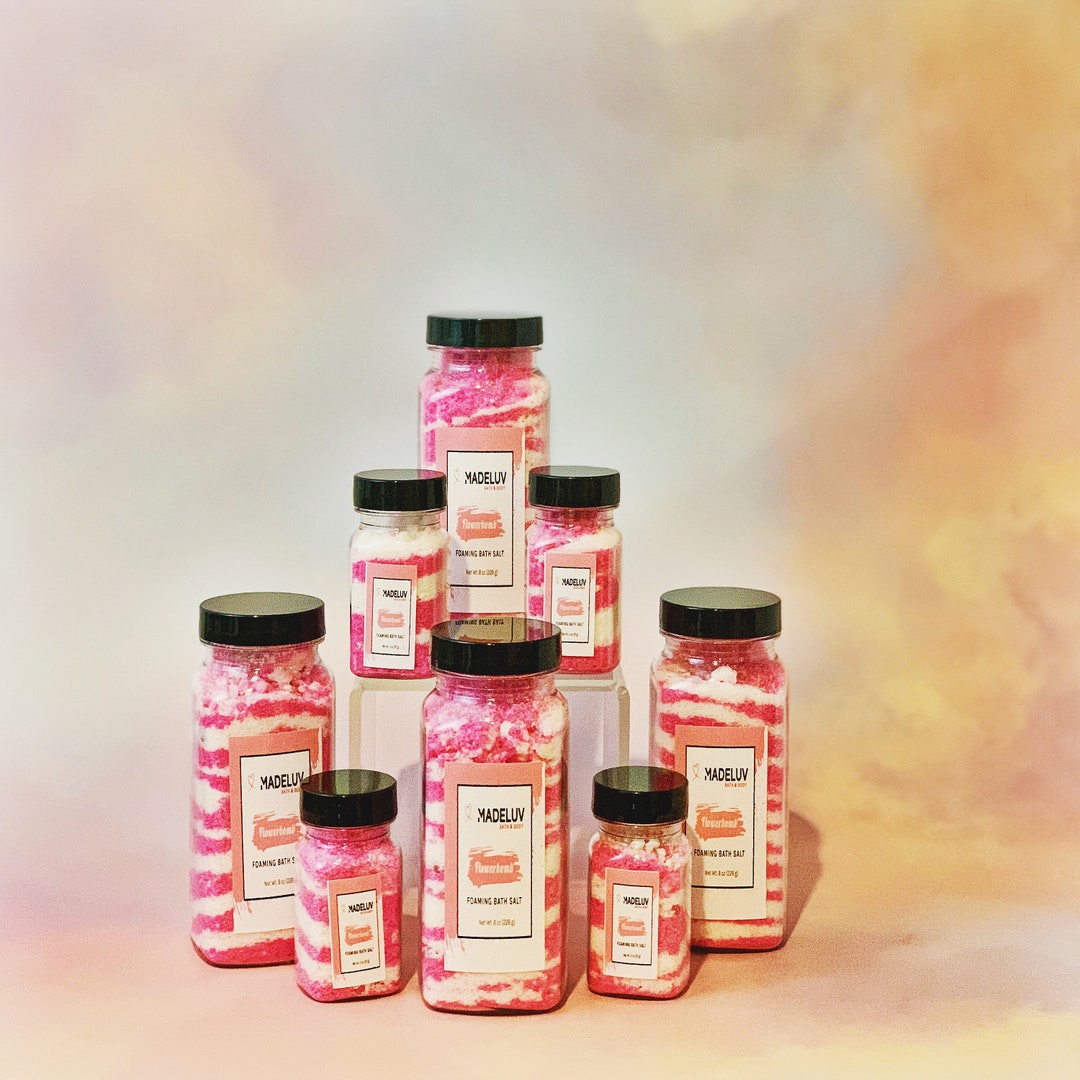 Flowerbomb Bubbling Bath Salt, Bath Salts, Bubble Salt Etsy